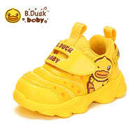 B.Duck bduck小黄鸭童鞋男童运动鞋冬儿童加绒鞋宝宝鞋子软底