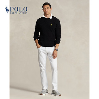 Polo Ralph Lauren 拉夫劳伦 男装 24早春农历新年圆领针织毛衫RL17698 001-Polo黑 L