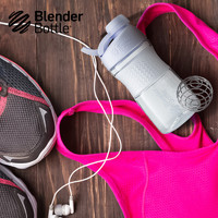 BlenderBottle 美国BlenderBottle全新摇摇杯蛋白摇粉杯健身运动水杯男小号杯子