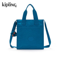 凯普林 kipling男女款轻便帆布2024春季竖托特包斜挎包旅行包INARA系列 INARA L-叛蓝色