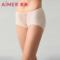 爱慕内裤女士春夏花之秘境中腰平角裤女士小裤AM239541 香槟色2EC 160