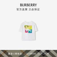 博柏利（BURBERRY）【】婴儿 马术骑士徽标棉质 T 恤衫80840891