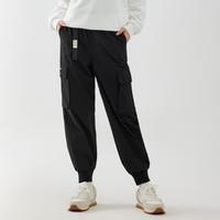 森马 Semir春季工装裤女帅气字母宽松简约时尚潮酷慢跑裤休闲裤女