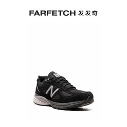 new balance 男女通用Made in USA 990v4 Black/Silver 运动鞋