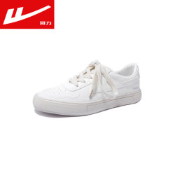 回力 官方 男鞋小白鞋2023年新款夏季透气运动板鞋低帮情侣鞋qc 白色