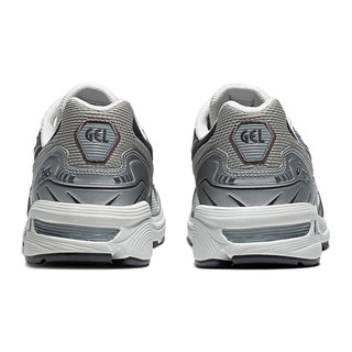 亚瑟士ASICS运动休闲鞋男女同款复古老爹鞋透气慢跑鞋运动鞋 GEL-1090 白色/银色 42.5