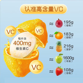 白云山 VC泡腾维C片 20片