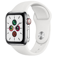 Apple 苹果 手表Apple watch S3计步 检测心率蓝牙gps运动成人智能手表 白色 美版 38mm 运动型