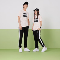 PUMA 彪马 官方 男子运动休闲抽绳长裤 SWEATPANTS 535229 黑色-01 XL