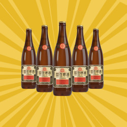 snowbeer雪花啤酒snowbeer沈阳老雪640ml6瓶