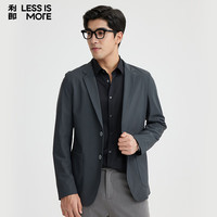 利郎轻时尚男装【轻薄空调服】春夏西服男青年通勤西装皮肤衣外套 深铁灰 180