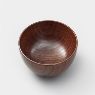 无印良品（MUJI）木制 汤碗 餐具 饭碗 原色 10.5cm /小