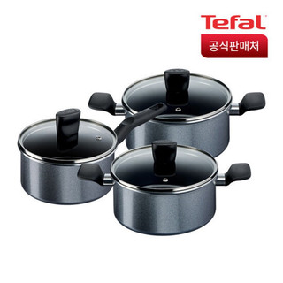 特福（Tefal）法国特福tefal不沾锅汤锅奶锅炖锅火锅电磁炉燃气用 汤锅- 24cm