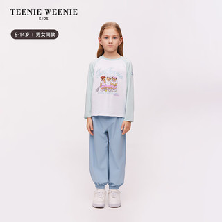 Teenie Weenie Kids小熊童装24春夏男女童弹力束口休闲长裤 浅卡其色 110cm