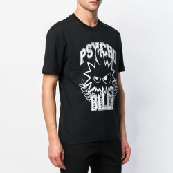 【省80元】mcq男上装_mcq alexander mcqueen黑psycho billy短袖印花t