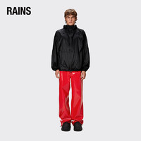 Rains男女同款防水休闲款时尚雨衣外套Norton Rain Jacket 黑色 L