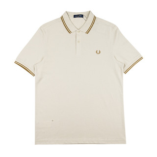 FRED PERRY 男麦穗刺绣全棉短袖polo衫男士XY