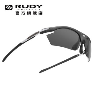 RUDY PROJECT跑步眼镜运动太阳镜男女骑行墨镜防紫外线意大利护目镜RYDON+ 平光黑/银/烟色黑