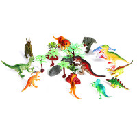 仿真恐龙玩具动物模型塑胶霸王龙镰刀龙三角龙翼龙牛龙儿童套装男