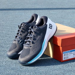 wilson威尔胜专业硬地网球鞋稳定rush男女情侣运动鞋