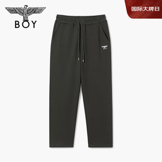 BOY LONDON春夏24男女同款休闲裤运动百搭灰色直筒长裤N15020 灰色 XS