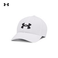 安德玛 UNDERARMOUR）秋冬Blitzing男子可调节训练运动帽1376701 白色100 均码