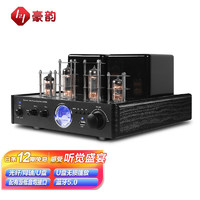 HYPER SOUND 豪韵 功放机家用电子管胆机功放发烧级2.0HiFi支持无损光纤同轴蓝牙 AV-2030胆机/黑色