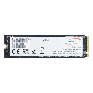 芯点子 C700 NVMe M.2 固态硬盘（PCI-E4.0）