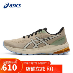 asics亚瑟士男鞋跑步鞋gt100012tr缓震户外越野支撑透气运动鞋1011b