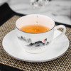 金玫瑰景德镇骨瓷水具套装家用陶瓷整套茶具客厅中式茶壶办公室下午茶杯 江山如画茶杯1个(不带碟)