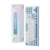 MCHOSE 迈从 K87 87键 三模机械键盘 湖蓝白 琉光冰淇淋轴 RGB