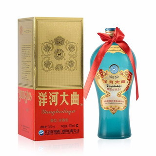 YANGHE 洋河 大曲 老天蓝 38度浓香型白酒 500ml*6瓶