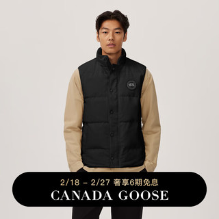 加拿大鹅（Canada Goose）Garson男士黑标羽绒马甲经典升级 2081MB 61 黑色 M