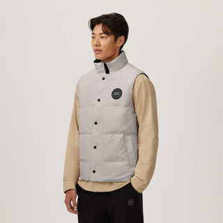 加拿大鹅（Canada Goose）Garson男士黑标羽绒马甲经典升级 2081MB 432 石灰色 XL