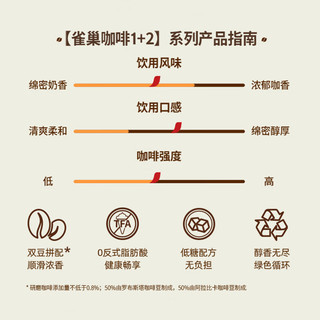 Nestlé 雀巢 Nestle）速溶咖啡粉1+2原味低糖微研磨三合一冲调90条*2黄凯胡明昊推荐