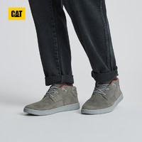 CAT 卡特彼勒 卡特男士CODE户外百搭低帮休闲鞋拼色板鞋 灰色 42