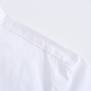森马（Semir）短袖衬衫男夏季舒适莱卡弹力休闲时尚学院风上衣101322104109 M