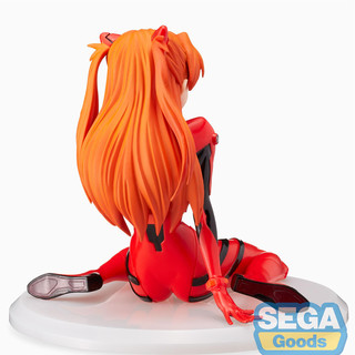 SEGA 新世纪福音战士EVA 手办模型玩具 22cm 明日香坐姿