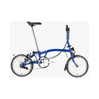 BROMPTON 日本直邮Brompton自行车蓝色变速舒适C Line Urban Low