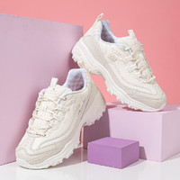 SKECHERS 斯凯奇 熊猫鞋女鞋耐磨运动鞋厚底老爹鞋复古休闲鞋149227