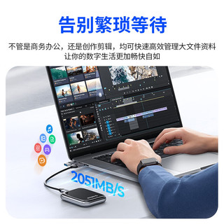 奥睿科（ORICO）移动固态硬盘Type-C/USB3.2接口PSSD高速便携硬盘全兼容MAC笔记本手机平板电脑扩容存储黑甲虫A 【512GB】黑甲虫A20-2000MB/S