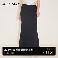 MISS SIXTY2024春季新款半裙女长款鱼尾裙修身性感辣妹风显瘦百搭
