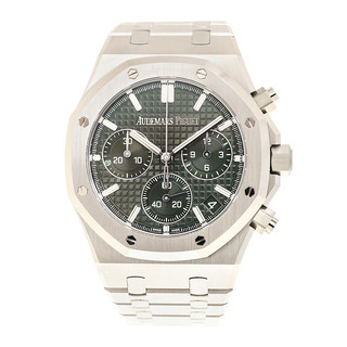 爱彼（Audemars Piguet）皇家橡树系列 男士自动机械 计时显示 精钢材质 腕表  26240ST.OO.1320ST.08