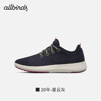 Allbirds Wool Runner Mizzle冬季羊毛晴雨鞋防泼水休闲男女鞋 20年-星云灰 39 女码