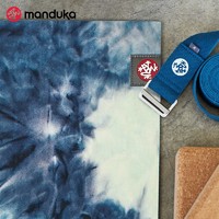 Manduka eQua SuperLite1.5mm青蛙瑜伽垫薄款便携可折叠橡胶健身