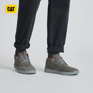 CAT卡特男士CODE户外百搭低帮休闲鞋拼色板鞋 灰色 42