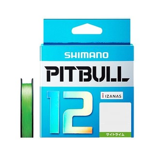 SHIMANO 禧玛诺 PITBULL路亚海钓线PE线12编200米1号青柠色23.