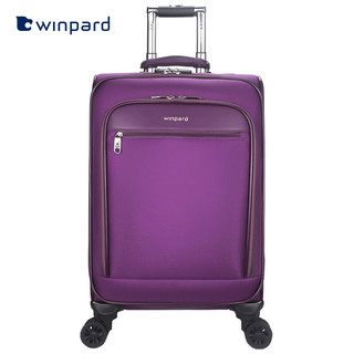威豹WINPARD/威豹行李箱万向轮旅行箱商务拉杆箱旅行密码箱 WON98005 20英寸紫色