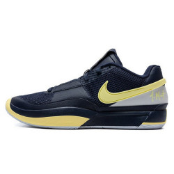 nike耐克男鞋ja1莫兰特深蓝低帮运动鞋训练实战篮球鞋dr8786402