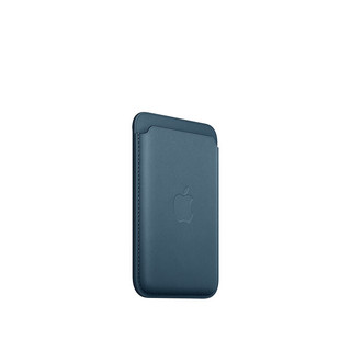 Apple  iPhone  MagSafe 精织斜纹卡包 - 海蓝色